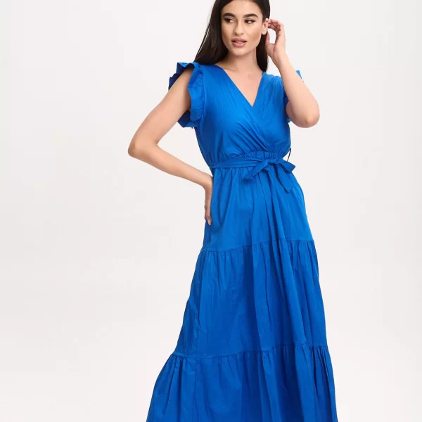 ΦΟΡΕΜΑ ΜΑΚΡΥ ΚΡΟΥΑΖΕ Μπλε ρουά