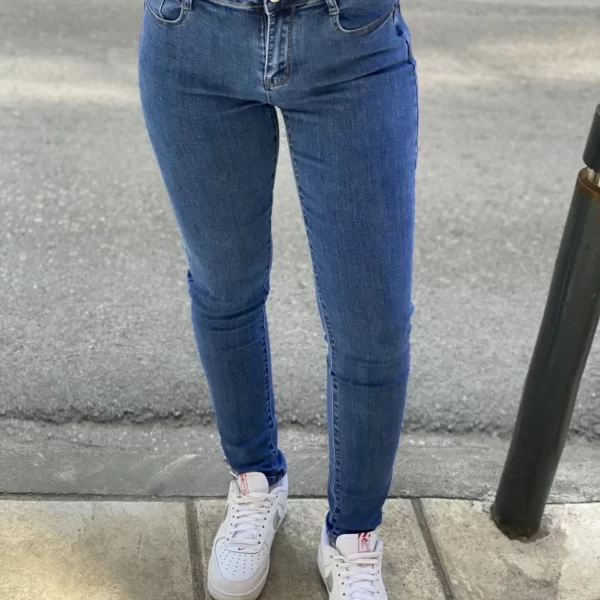 DRESS UP ΠΑΝΤΕΛΟΝΙ ΤΖΙΝ ΕΛΑΣΤΙΚΟ Μπλε