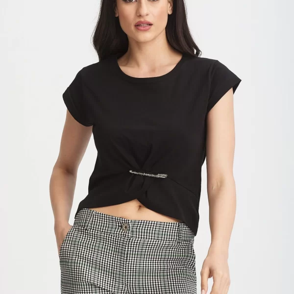 ΜΠΛΟΥΖΑ ΜΕ ΠΑΡΑΜΑΝΑ ΜΑΥΡΟ Μαύρο