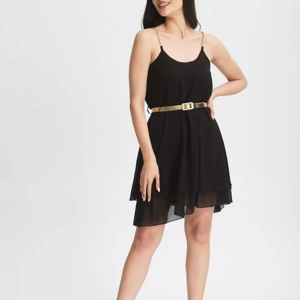 ΦΟΡΕΜΑ ΜΕ ΑΛΥΣΙΔΑ ΣΤΟ ΩΜΟ ΜΑΥΡΟ Μαύρο