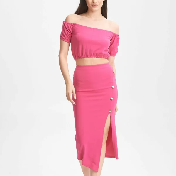 ΣΕΤ ΤΟΠ ΚΑΙ ΦΟΥΣΤΑ ΜΕ ΚΟΥΜΠΙΑ Ρόζ