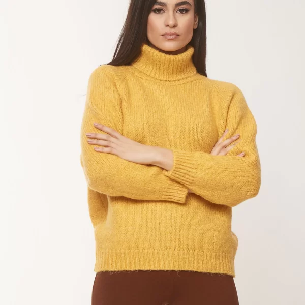 ΜΠΛΟΥΖΑ ΠΛΕΚΤΗ ΖΙΒΑΓΚΟ Κίτρινο