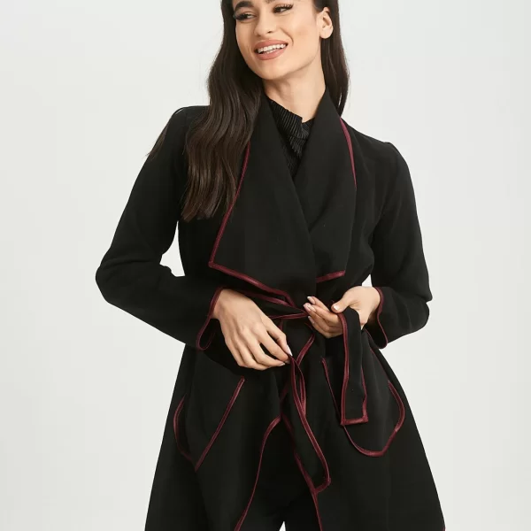 ΖΑΚΕΤΑ ΚΑΠΑ ΜΕ ΖΩΝΗ ΜΑΥΡΗ Μαύρο