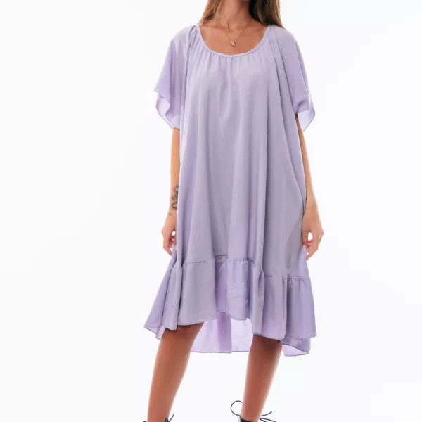 ΦΟΡΕΜΑ ΚΟΝΤΟΜΑΝΙΚΟ ΜΕ ΔΕΣΙΜΟ ΠΙΣΩ Λιλά