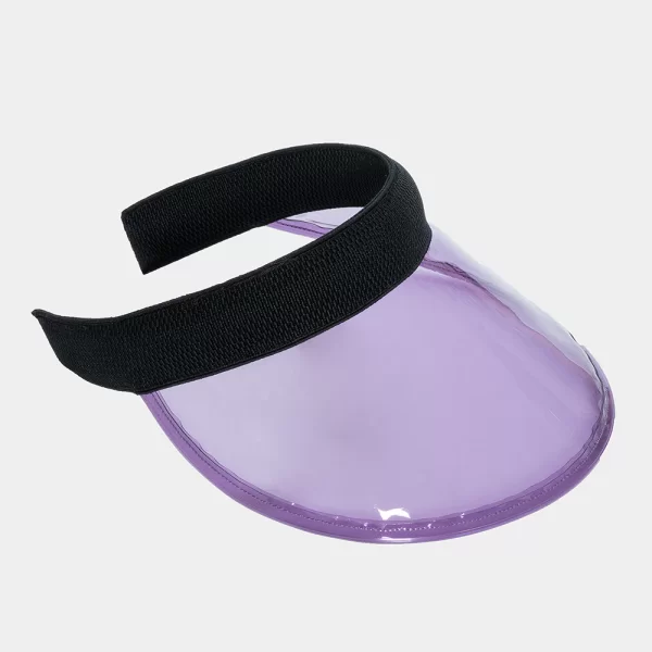 Purple vinyl headband Μοβ