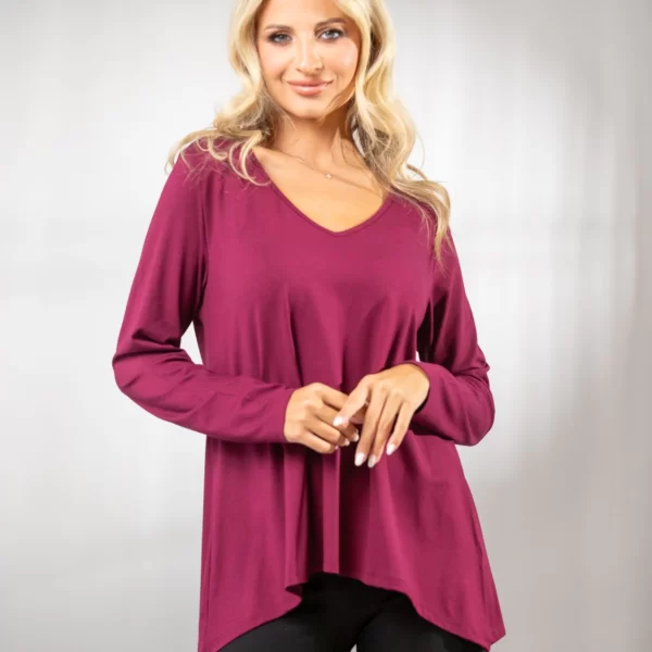 ΜΠΛΟΥΖΑ ΒΕ ΣΕ ΑΛΦΑ ΓΡΑΜΜΗ Ματζέντα