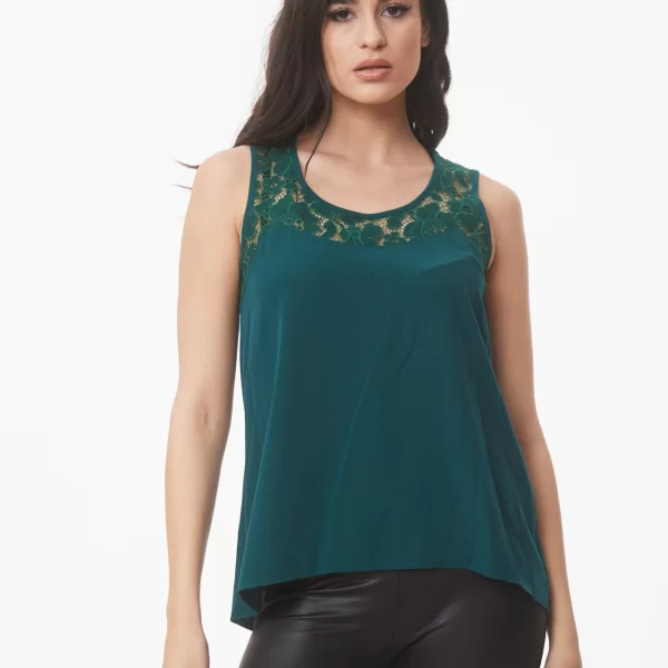 ΜΠΛΟΥΖΑ ΑΜΑΝΙΚΗ ΠΡΑΣΙΝΗ Πράσινο