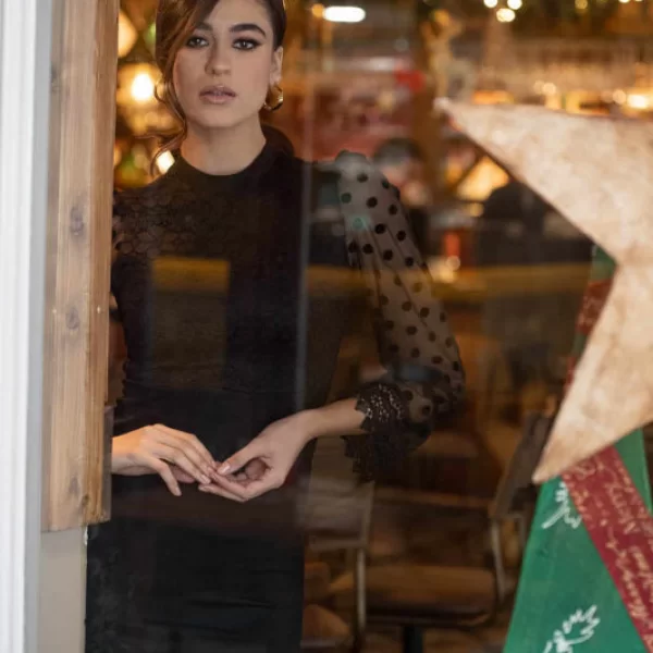 ΦΟΡΕΜΑ ΔΑΝΤΕΛΑ Μαύρο