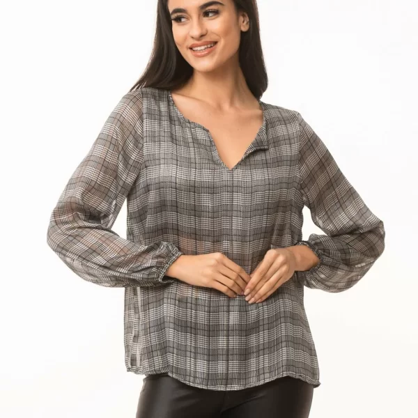 ΜΠΛΟΥΖΑ ΚΑΡΟ ΒΕ Γκρι