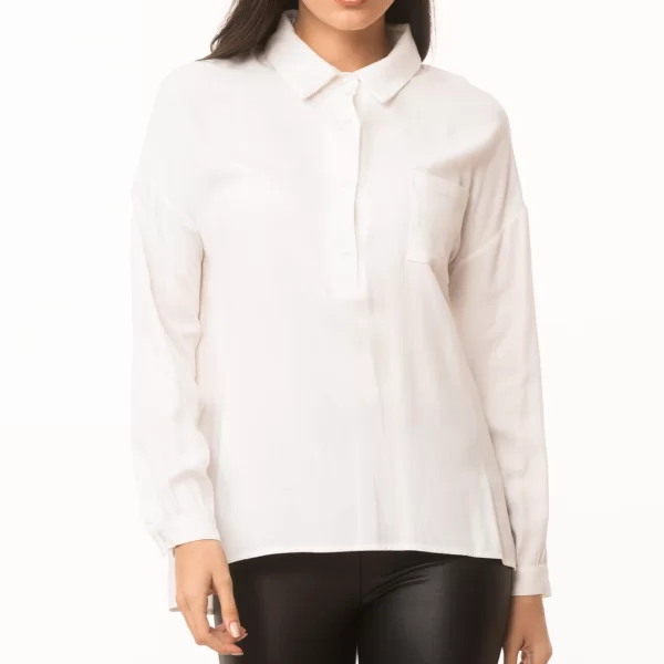 ΜΠΛΟΥΖΟΠΟΥΚΑΜΙΣΟ Άσπρο