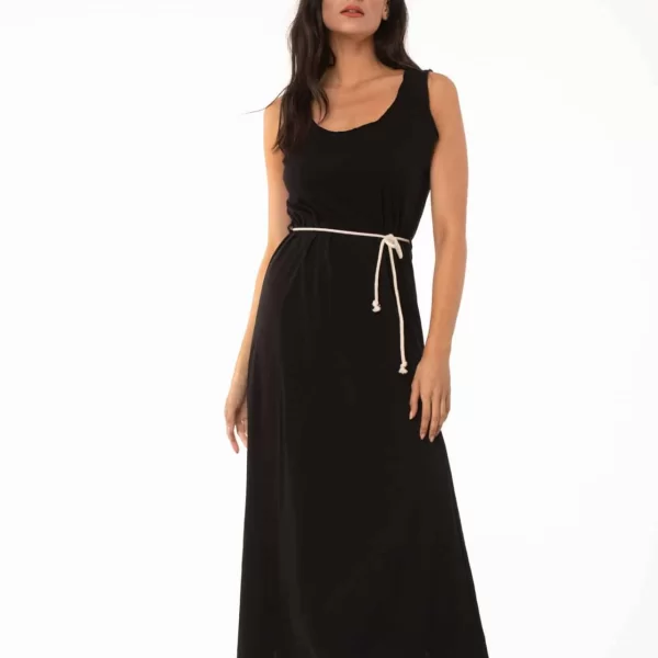 ΦΟΡΕΜΑ ΑΜΑΝΙΚΟ ΜΕ ΖΩΝΗ Μαύρο