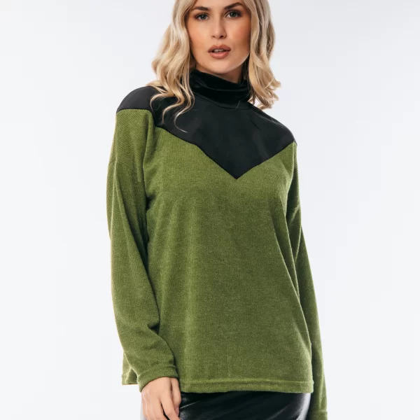 ΜΠΛΟΥΖΑ ΖΙΒΑΓΚΟ ΜΕ ΔΙΑΦΑΝΕΙΑ lime