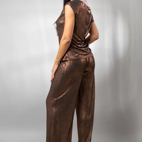 ΠΑΝΤΕΛΟΝΙ ΜΕ ΛΑΣΤΙΧΟ LUREX Μπρονζέ