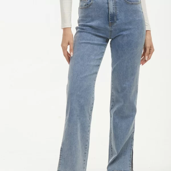 ΠΑΝΤΕΛΟΝΙ ΤΖΙΝ ΜΕ ΑΝΟΙΓΜΑ ΣΤΟ ΠΟΔΙ Μπλε