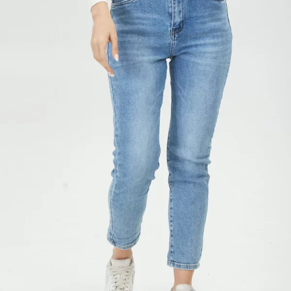 ΠΑΝΤΕΛΟΝΙ ΤΖΙΝ ΕΛΑΣΤΙΚΟ 3/4 Μπλε