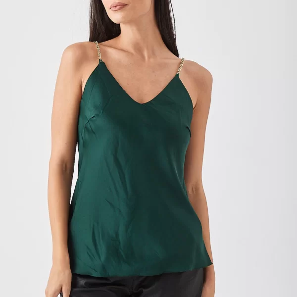 ΜΠΛΟΥΖΑ ΣΑΤΕΝ ΜΕ ΑΛΥΣΙΔΑ Πράσινο