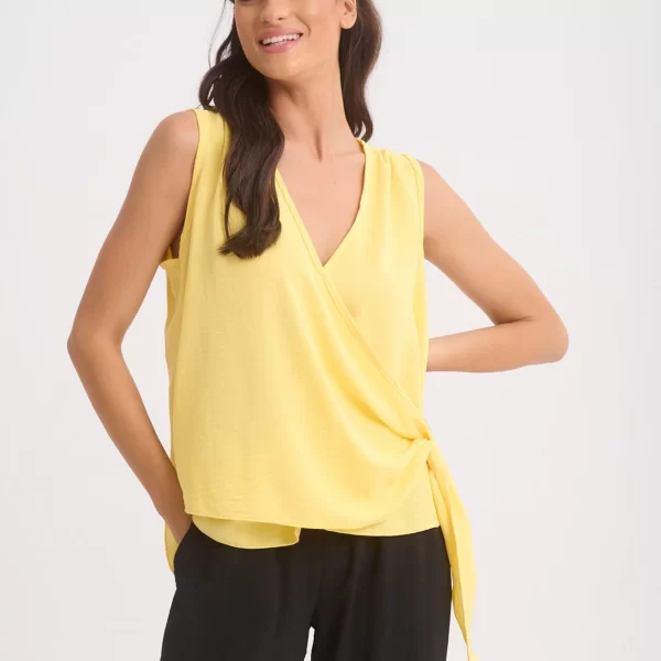 ΜΠΛΟΥΖΑ ΑΜΑΝΙΚΗ ΚΡΟΥΑΖΕ Κίτρινο