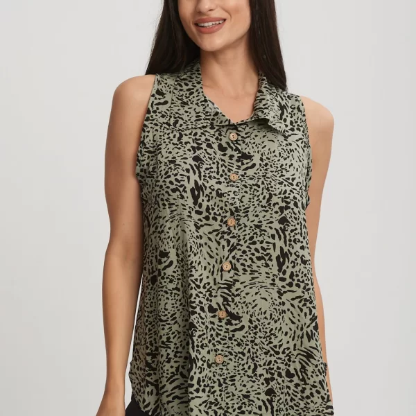 ΠΟΥΚΑΜΙΣΟ ΑΜΑΝΙΚΟ ΕΜΠΡΙΜΕ Χακί