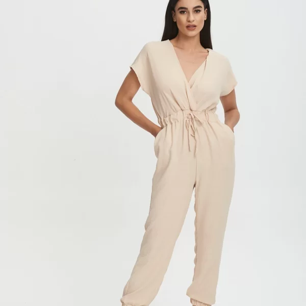 ΦΟΡΜΑ ΟΛΟΣΩΜΗ ΜΕ ΛΑΣΤΙΧΟ ΣΤΗ ΜΕΣΗ Μπεζ