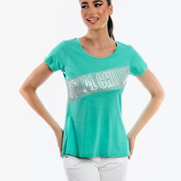 ΜΠΛΟΥΖΑ ΚΟΝΤΟΜΑΝΙΚΗ ΜΕ ΔΙΧΤΥ ΜΠΡΟΣΤΑ Βεραμάν