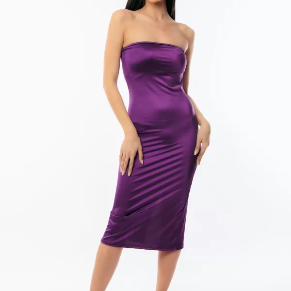 ΦΟΡΕΜΑ ΣΤΡΑΠΛΕΣ ΣΑΤΕΝ ΜΕ ΑΝΟΙΓΜΑ ΠΙΣΩ Λιλά