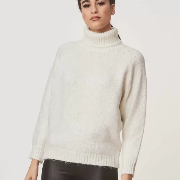 ΜΠΛΟΥΖΑ ΠΛΕΚΤΗ ΖΙΒΑΓΚΟ ΑΣΠΡΗ Άσπρο