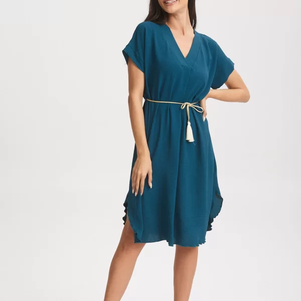 ΦΟΡΕΜΑ ΒΕ ΜΕ ΧΡΥΣΗ ΖΩΝΗ Πετρόλ