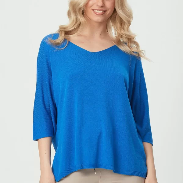 ΜΠΛΟΥΖΑ ΠΛΕΚΤΗ ΜΠΛΕ ΡΟΥΑ Μπλε ρουά