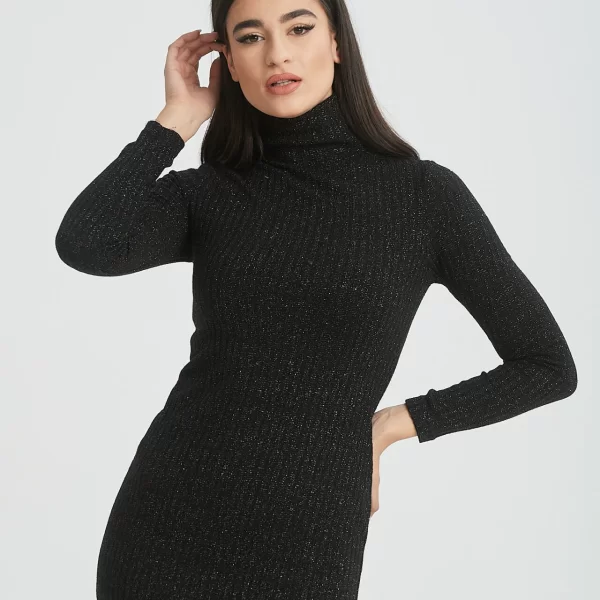 ECSTASY ΦΟΡΕΜΑ ΖΙΒΑΓΚΟ LUREX Μαύρο