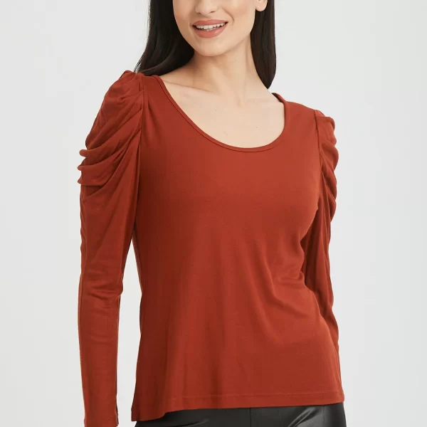 ΜΠΛΟΥΖΑ ΜΕ ΣΟΥΡΑ ΣΤΟ ΜΑΝΙΚΙ Κανελί