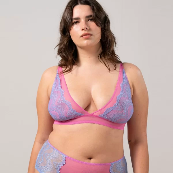 Σουτιέν Bralette με Διχρωμία
