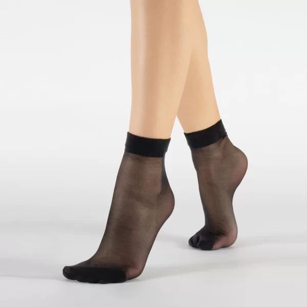 Κάλτσες Cancun μαύρες | 2 Ζευγάρια