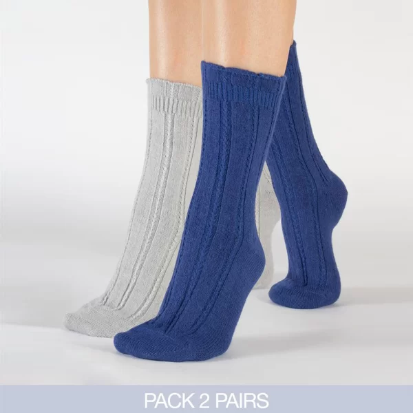 Κάλτσες πλεκτές alpaca | 2 Ζευγάρια