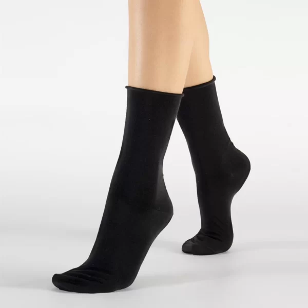 Κάλτσες βαμβακερές μελανζέ