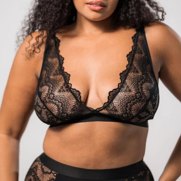 Σουτιέν Bralette με δαντέλα