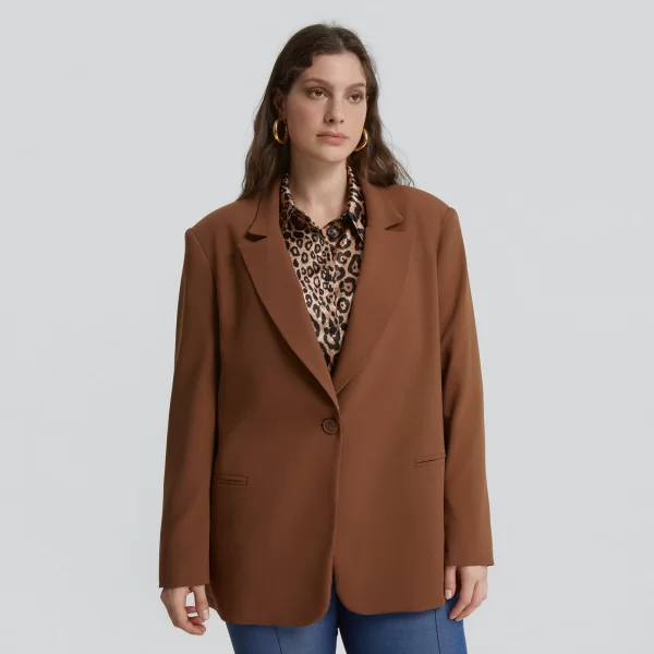 Basic σακάκι μονόχρωμο