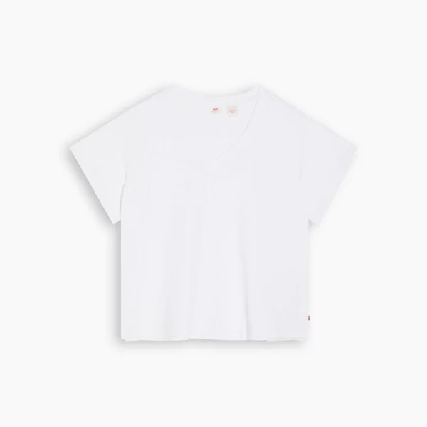 Μπλούζα Boxy V-neck Tee