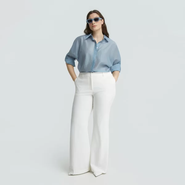 Παντελόνι Nina σε bootcut γραμμή