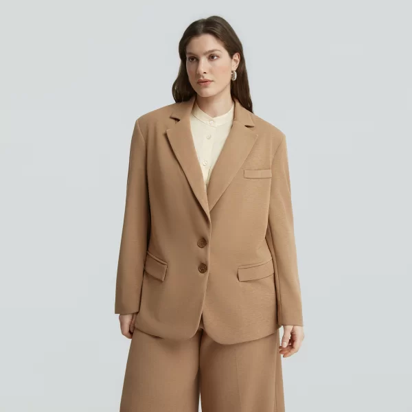 MAT FASHION Structured σακάκι με κουμπιά