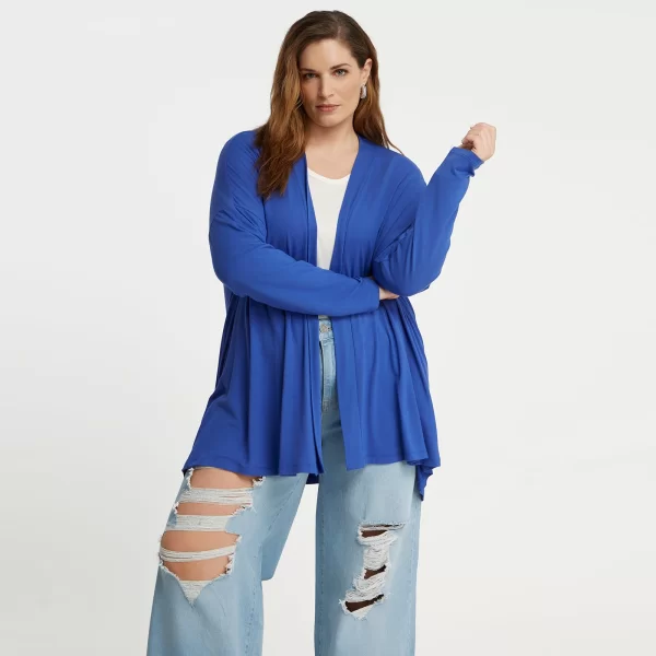 Μακρυμάνικη ζακέτα από βισκόζη