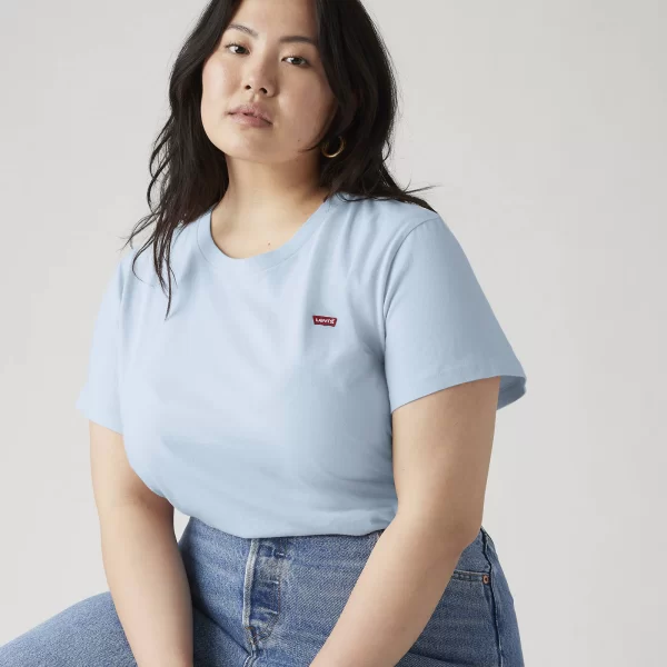 The Perfect Tee Chambray Blue