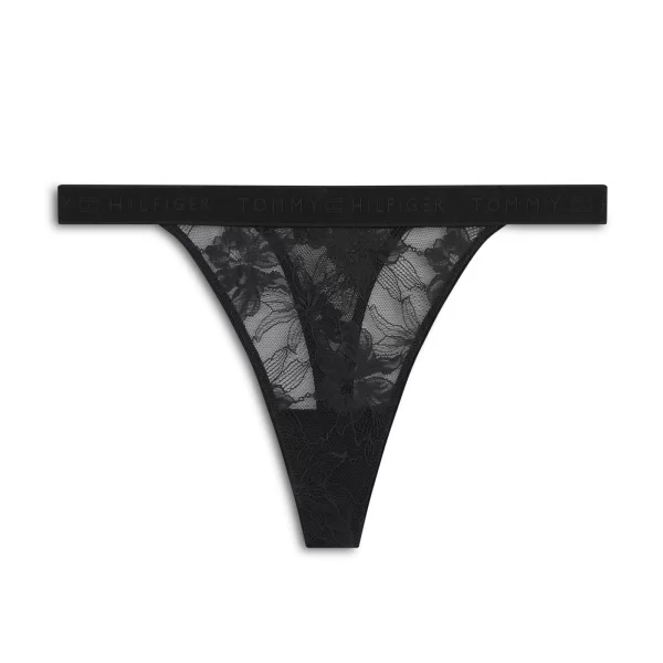 Σλιπ Repeat Logo Floral Lace Tanga Thong