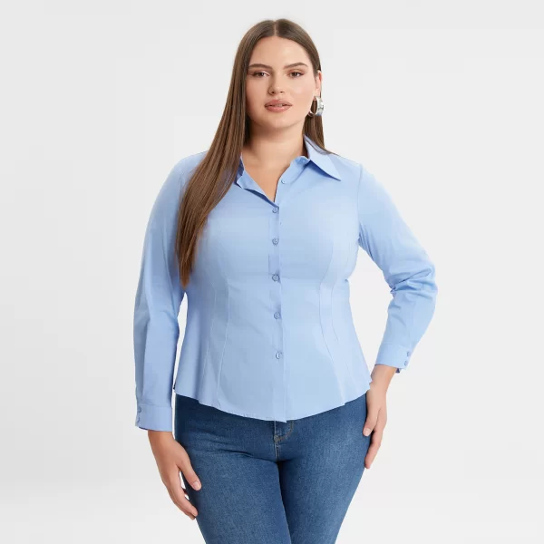 Πουκάμισο ποπλίνα basic