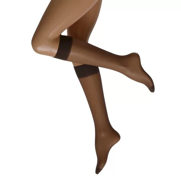 Κάλτσες 18 DENIER μέχρι το γόνατο | 2 Ζευγάρια