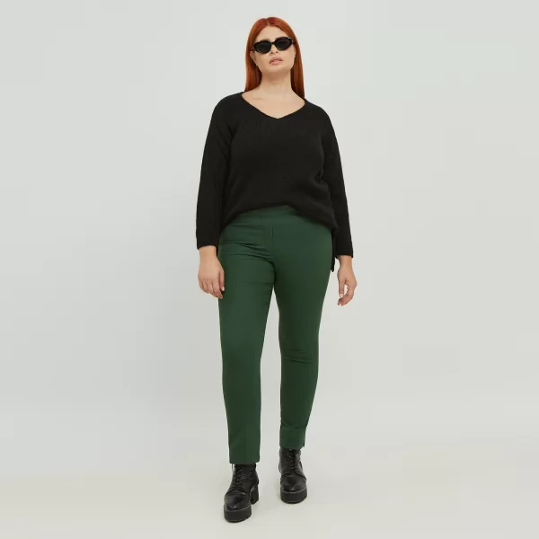 Basic βαμβακερό παντελόνι Anny