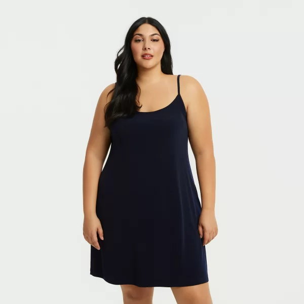 Super jersey αμάνικο φόρεμα