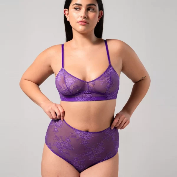 UNDERSTATEMENT Σλιπ ψηλόμεσο με δαντέλα