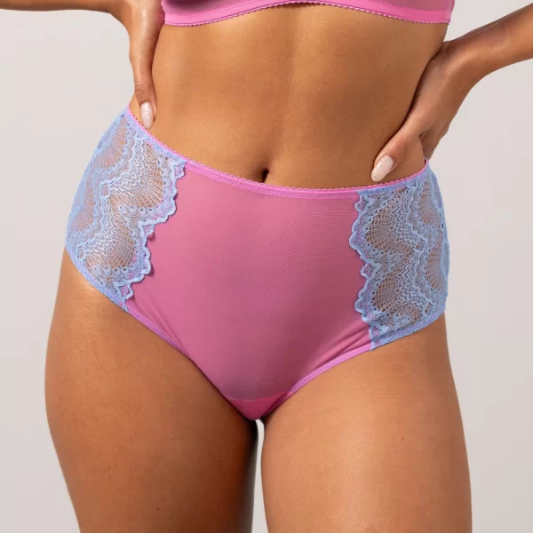 Σλιπ ψηλόμεσο με Διχρωμία