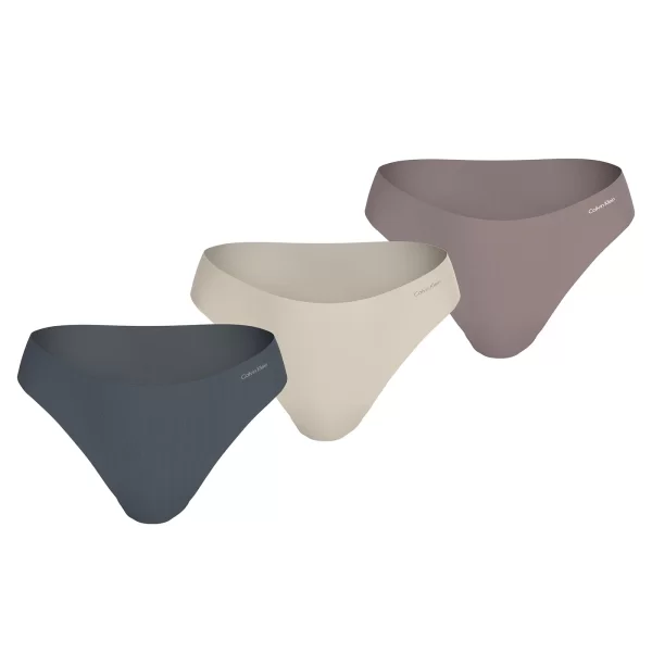 Σετ 3 τεμάχια Σλιπ Βαμβακερά - Invisibles Cotton