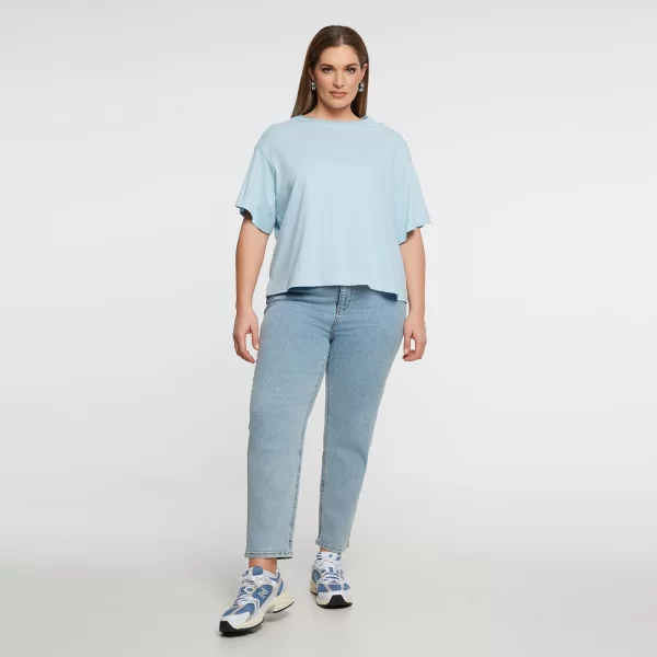 MAT FASHION Basic βαμβακερό t-shirt